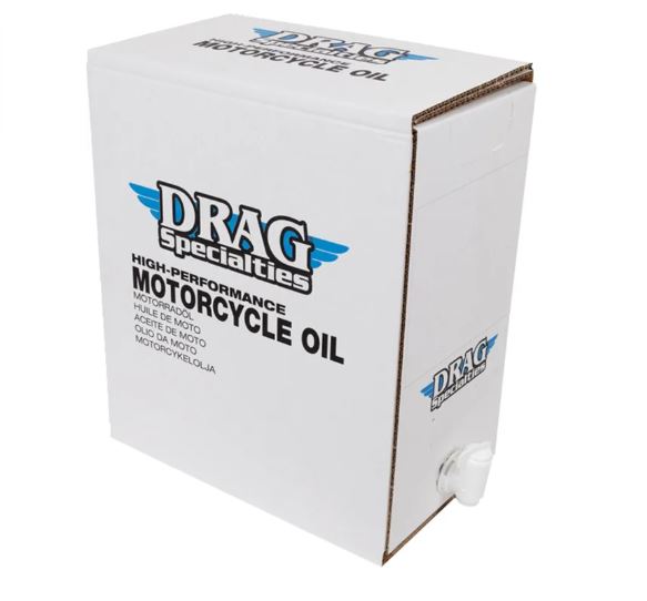 DRAG Specialties Motorolja 20W-50 20L – Mineralolja för Harley-Davidson 4-Takt (API CI-4, SL, JASO MA2)
