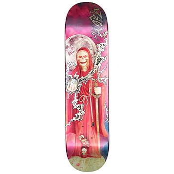 Globe Skateboard - G1 Downtown Doom Silver/Red 8.0