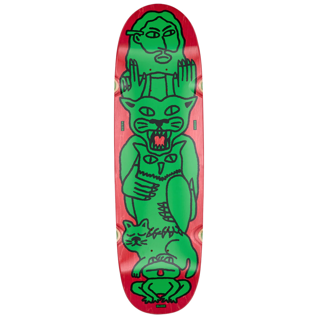 Globe Skateboard - Punter Animal Collector 9.125