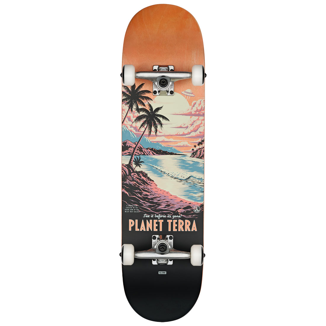 Globe Complete Skateboard - G1 Visitation Terra Bay 8.25