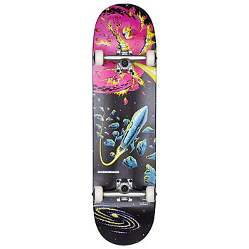 Globe Complete Skateboard - G1 Where to Next Black Maple/Recon 8.375