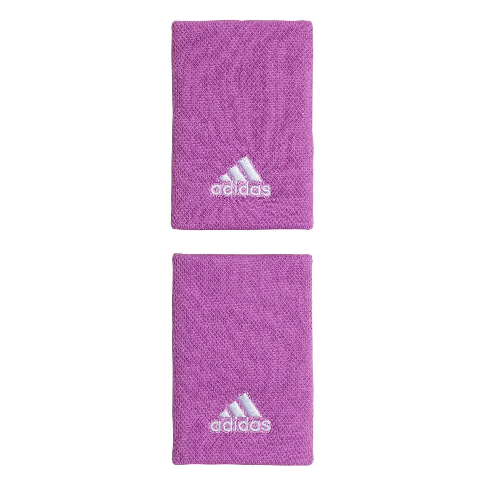 Adidas Wristband 2-Pack Large Purple