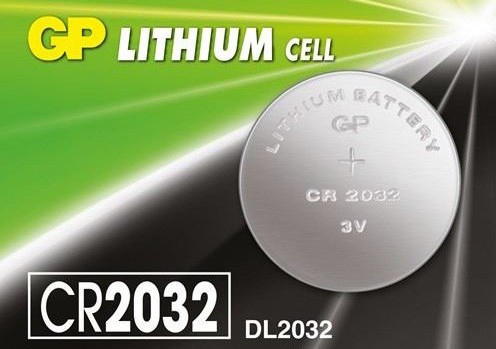 Knappcell batteri 3V 2032