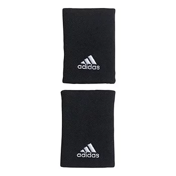 Adidas Wristband 2-Pack Large Black