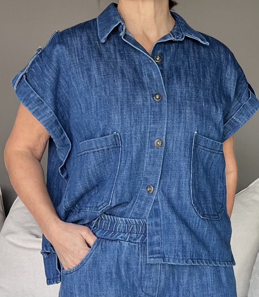 Marta Topp Carola Denim - 3