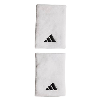 Adidas Wristband 2-Pack Large White