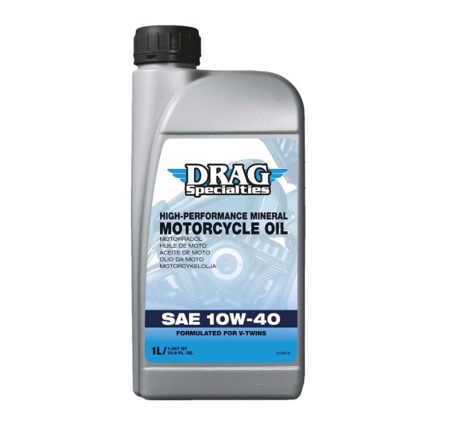 Motorolja 10W-40 Mineral 1L – Harley-Davidson kompatibel – JASO MA2