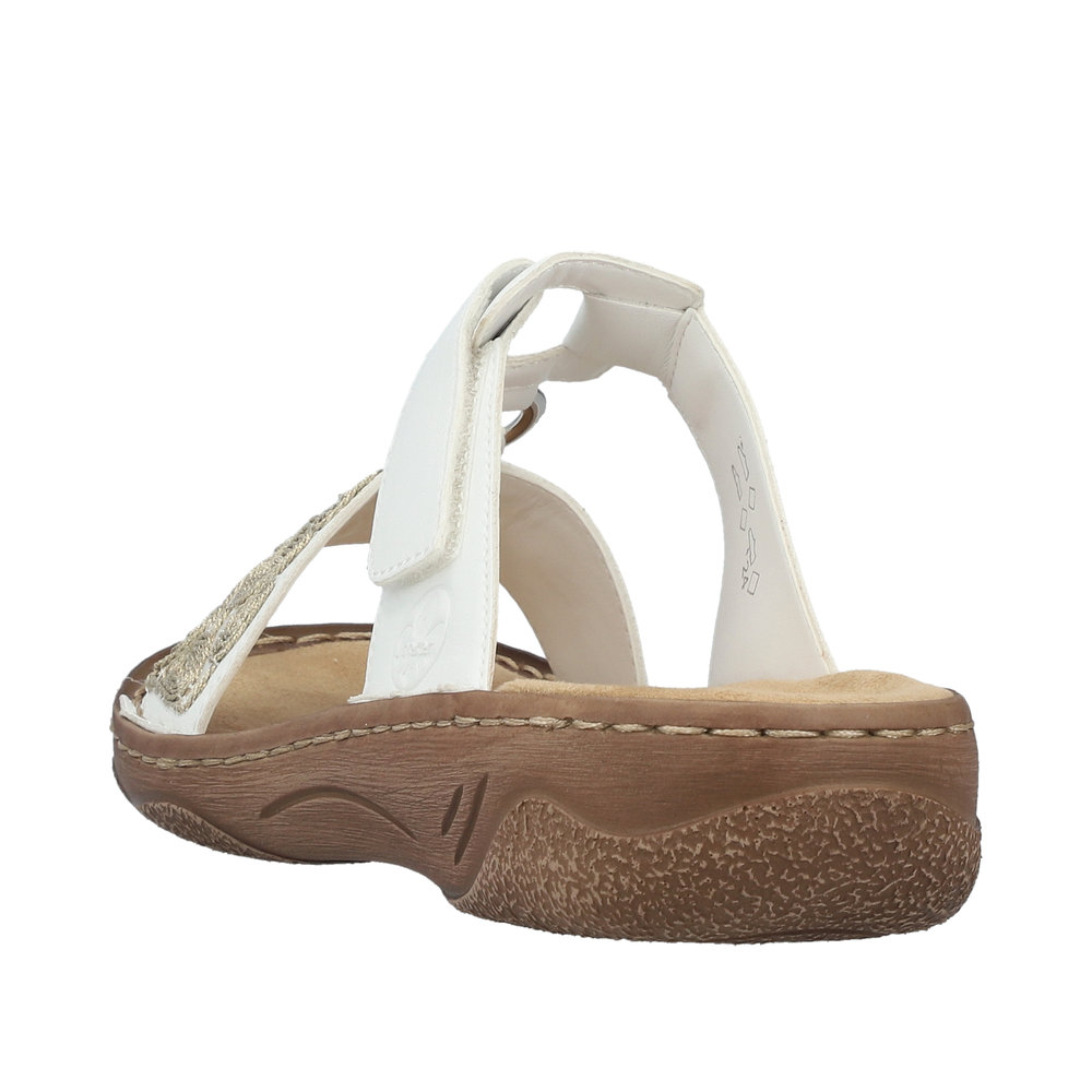 Rieker Slipin sandal  Vit - 3