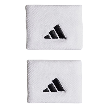 Adidas Wristband 2-Pack Small White