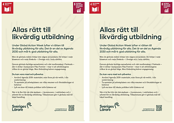 GAW – Allas rätt till likvärdig utbildning – flyer A5