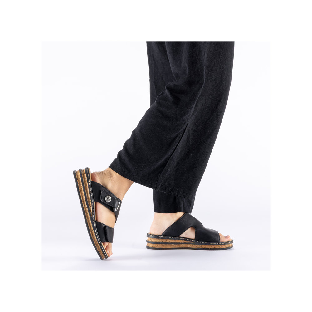 Rieker Slipin sandal  Svart - 11