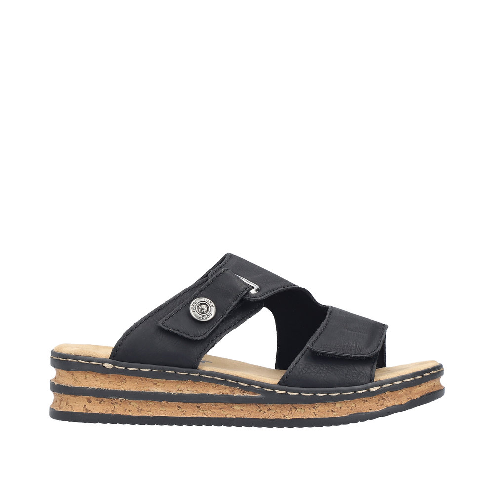 Rieker Slipin sandal  Svart - 9
