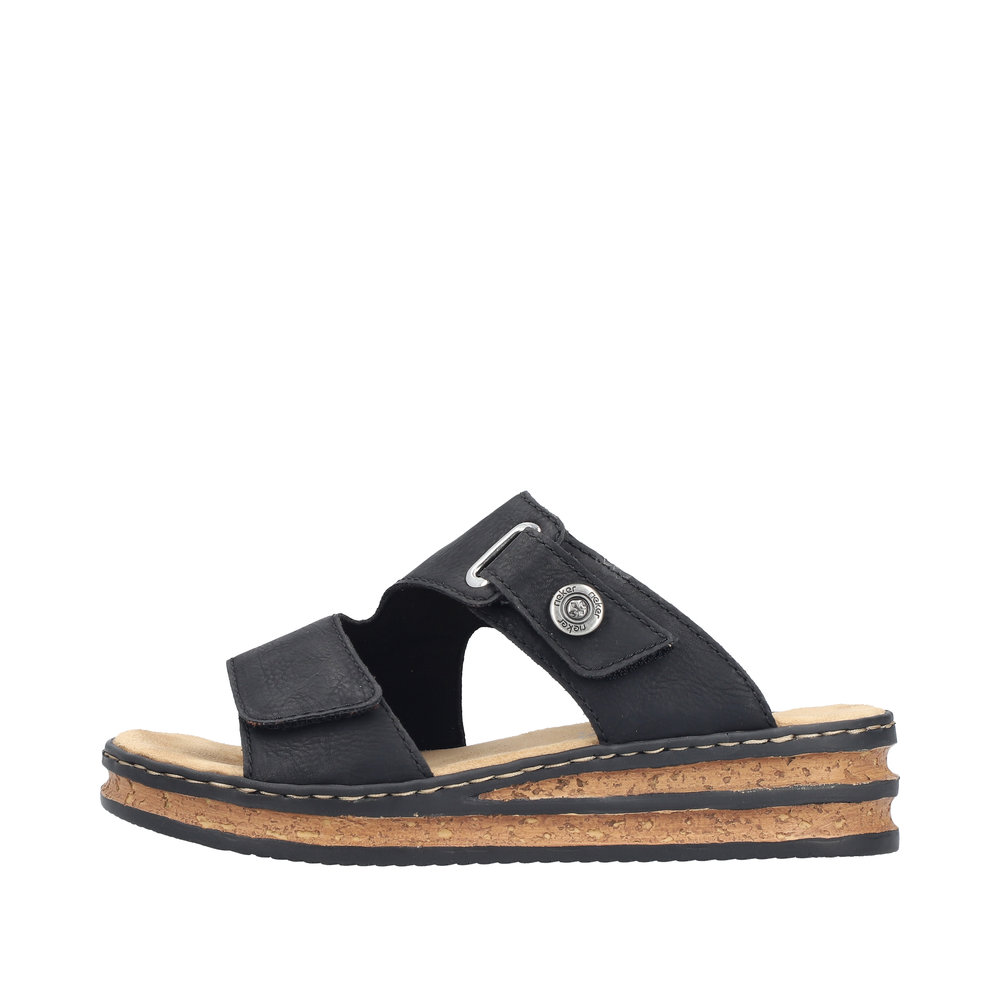 Rieker Slipin sandal  Svart - 5