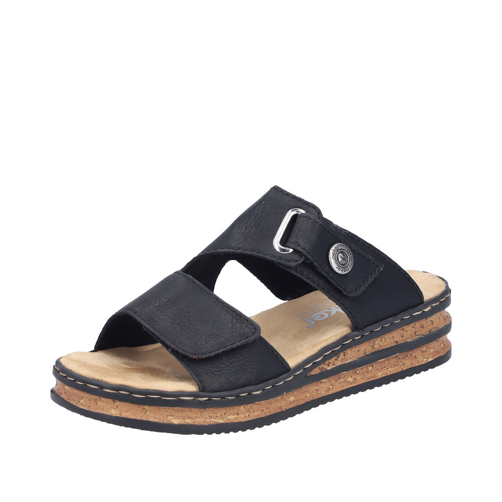 Rieker Slipin sandal Svart