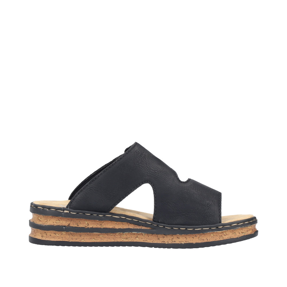 Rieker Slipin sandal  Svart - 2