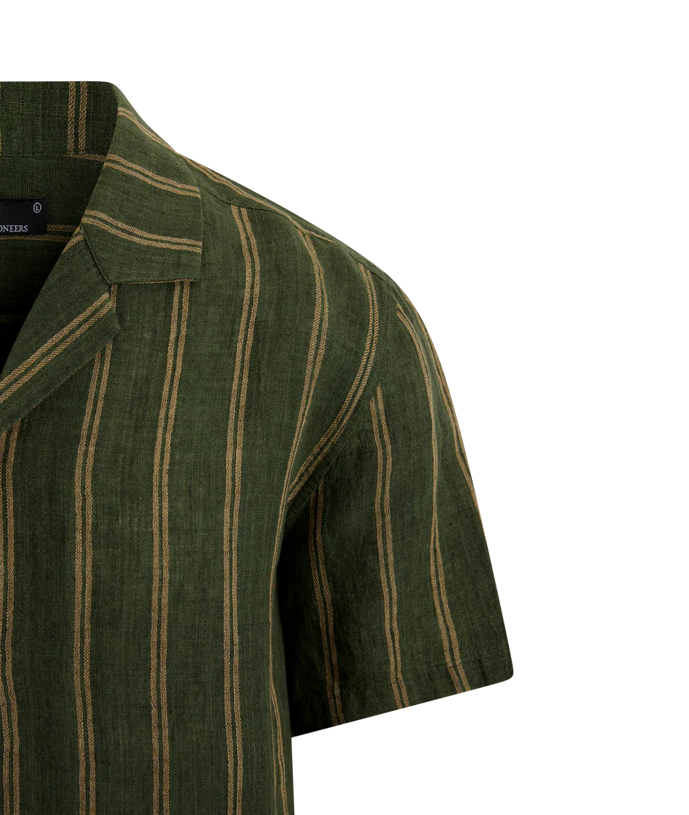 Urban Pioneers - Ronaldo Shirt - Olive - 4