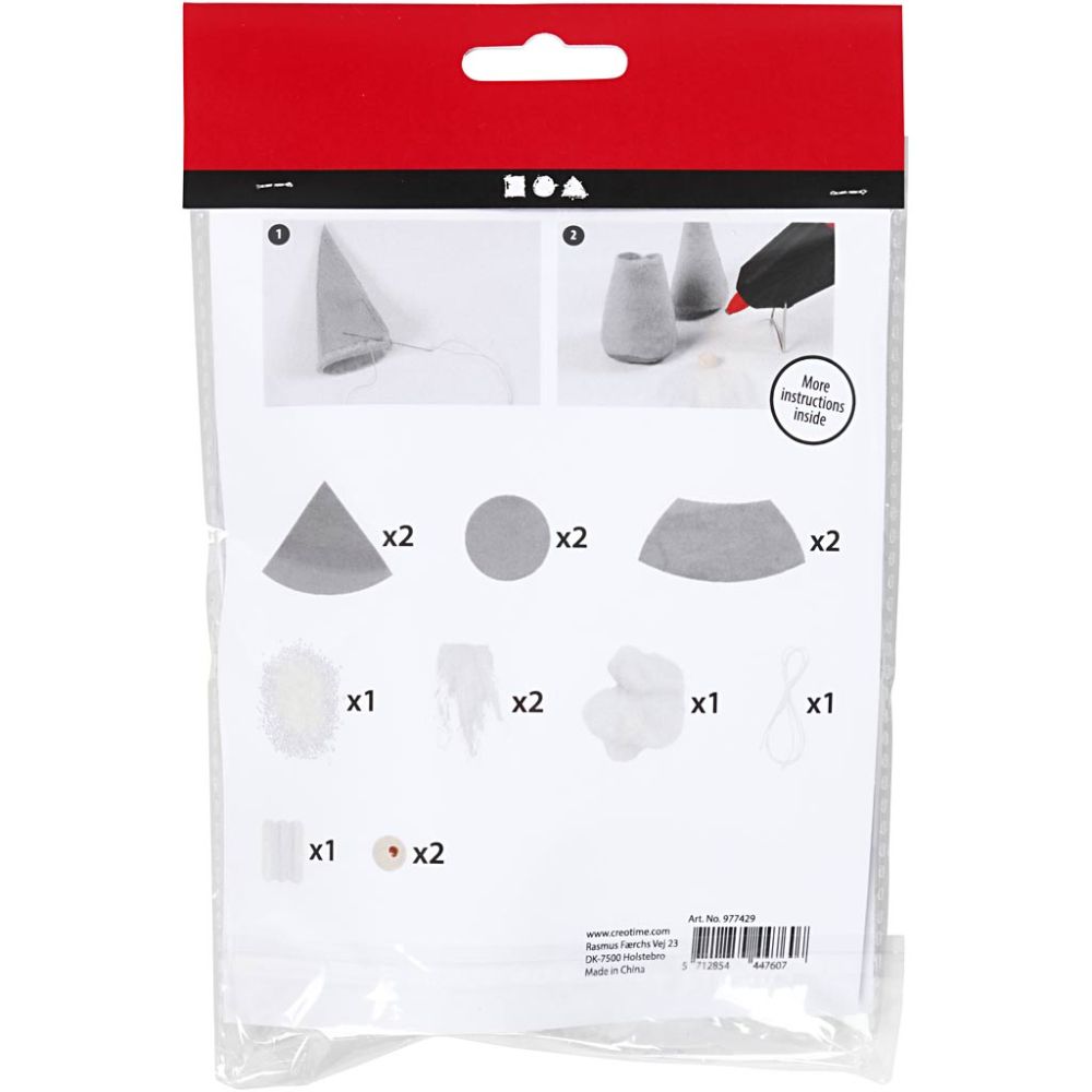 Mini kit -Skandinavisk tomte - 2