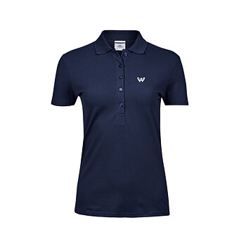 Asurgent Luxury Stretch Polo Navy