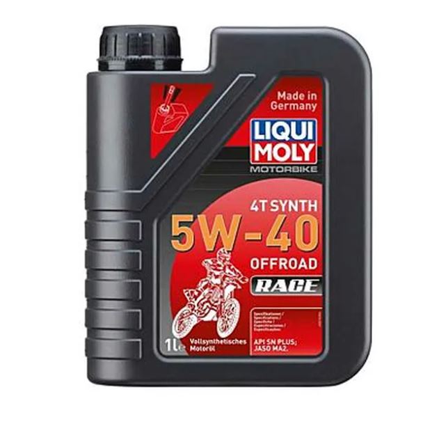 LIQUI MOLY 5W-40 MC Olja 1L – Helsyntetisk för Enduro, Cross & ATV (API SN Plus, JASO MA2)
