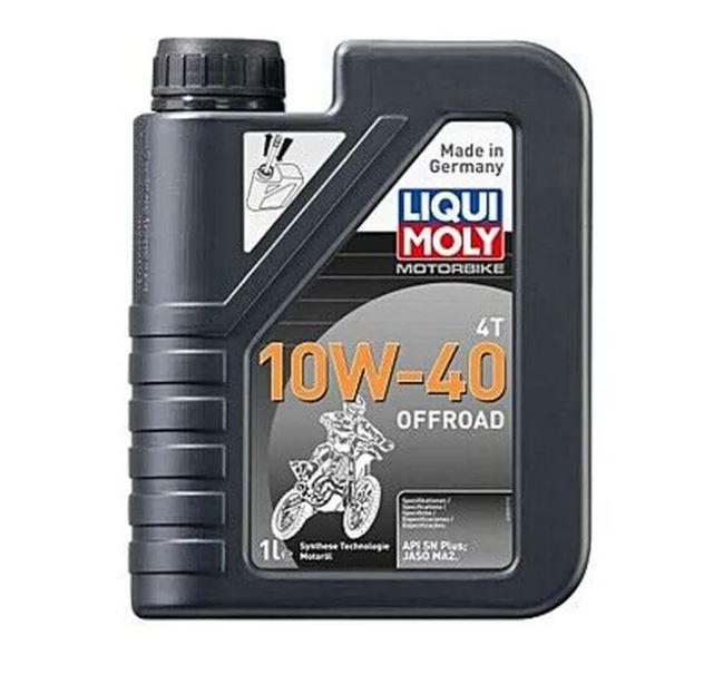 LIQUI MOLY 10W-40 MC Olja 1L – Helsyntetisk för Enduro, Cross & ATV (API SN Plus, JASO MA2)