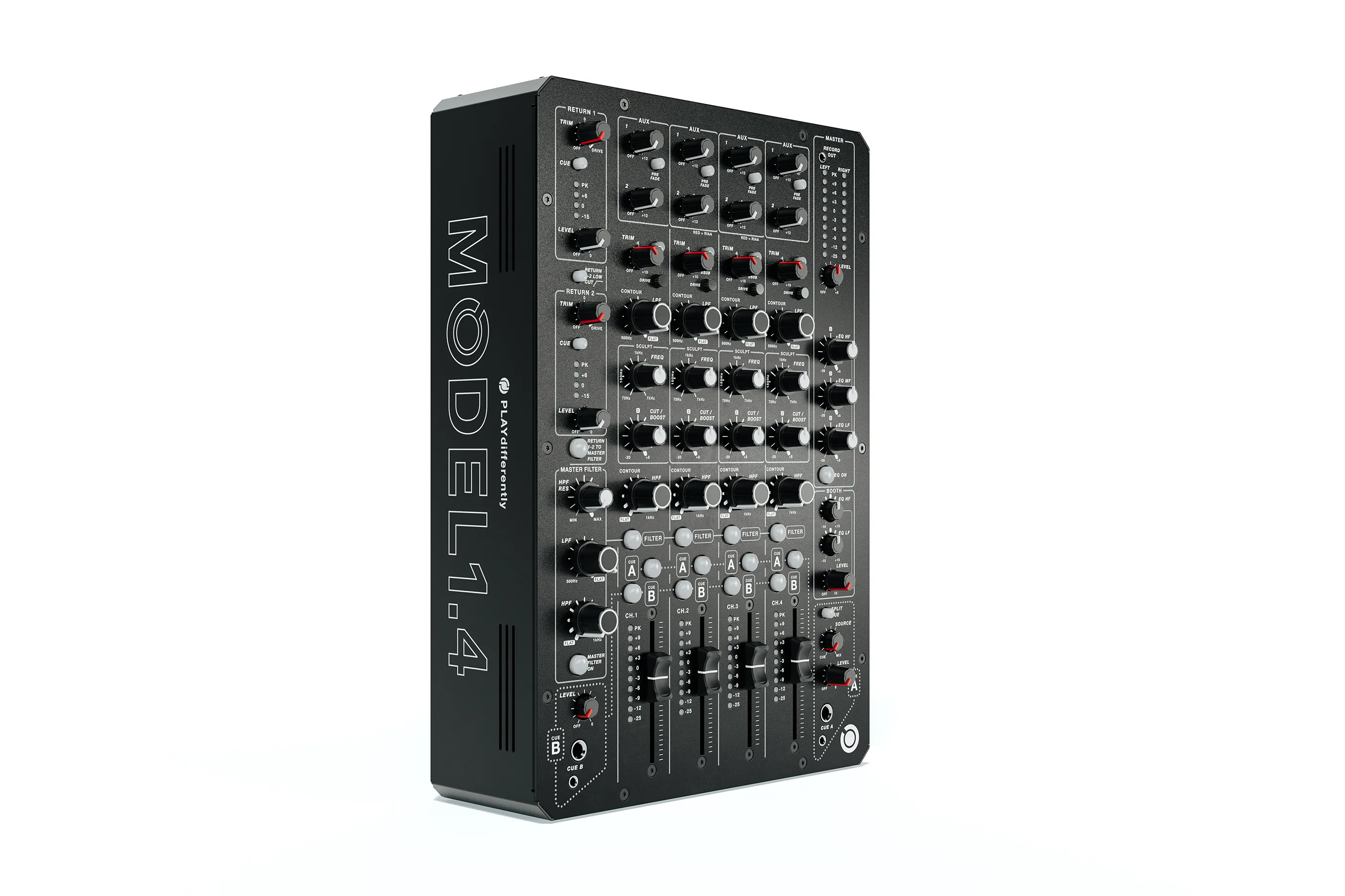 A&H PlayDifferently Model 1.4 4ch Analog DJ Mixer