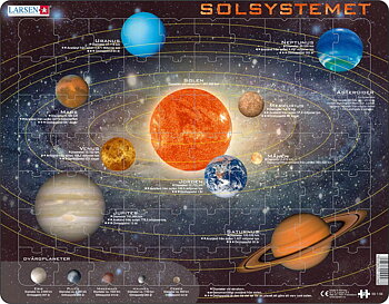 Pussel Solsystemet 70 bitar