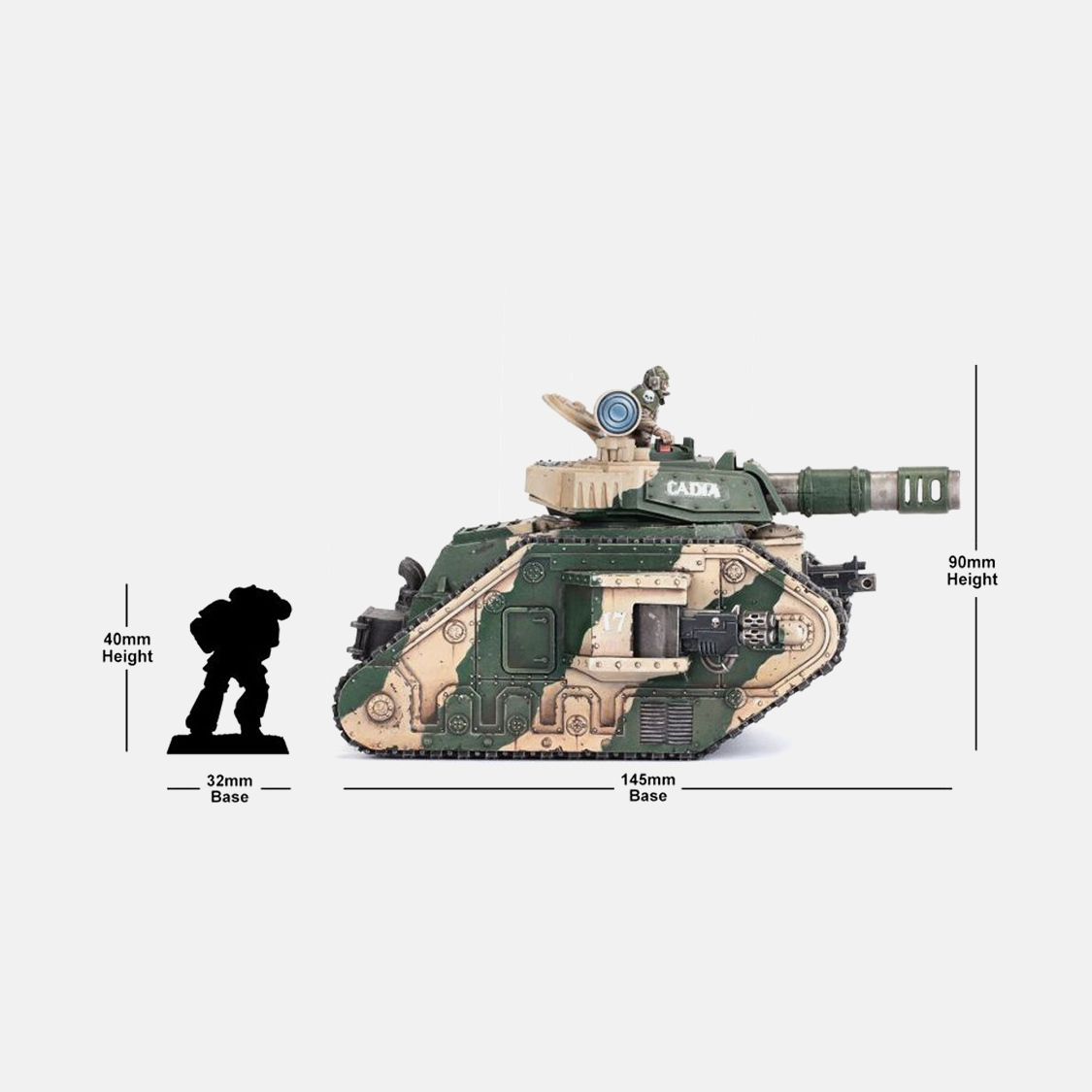 Warhammer 40.000 - Astra Militarum Leman Russ Battle Tank - 3