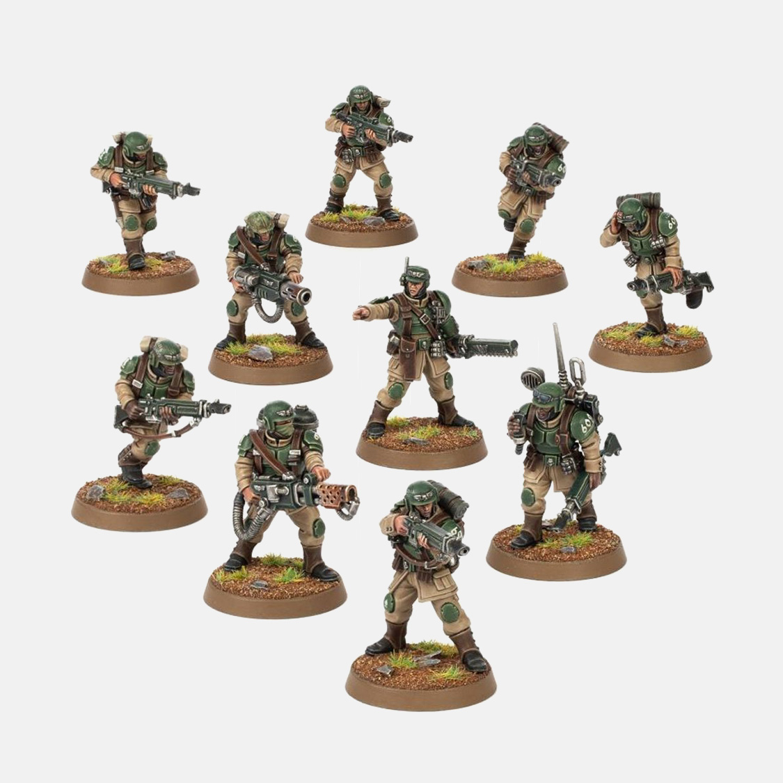 Warhammer 40.000 - Astra Militarum Cadian Shock Troops - 2