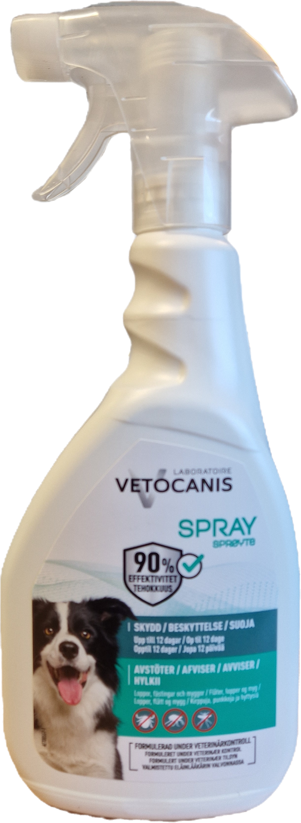 Anti-parasit Spray till Hund. Vetocanis 500ml