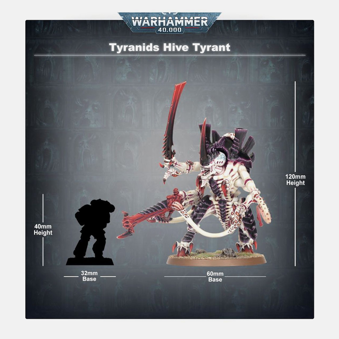 Warhammer 40.000 - Tyranids Hive Tyrant - 3