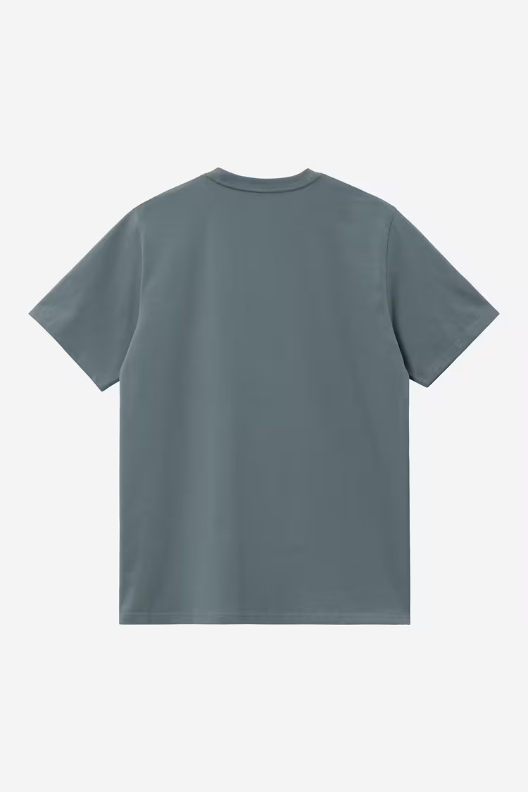 Carhartt WIP Chase T-shirt Cozy Blue/Gold - 5
