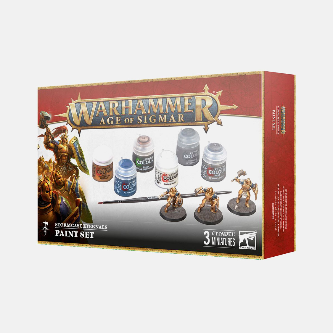 Warhammer Age Of Sigmar - Stormcast Eternals And Paint Set