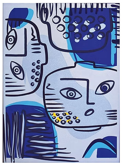  Luna Blue - Fine Art Print upplaga 99 ex
