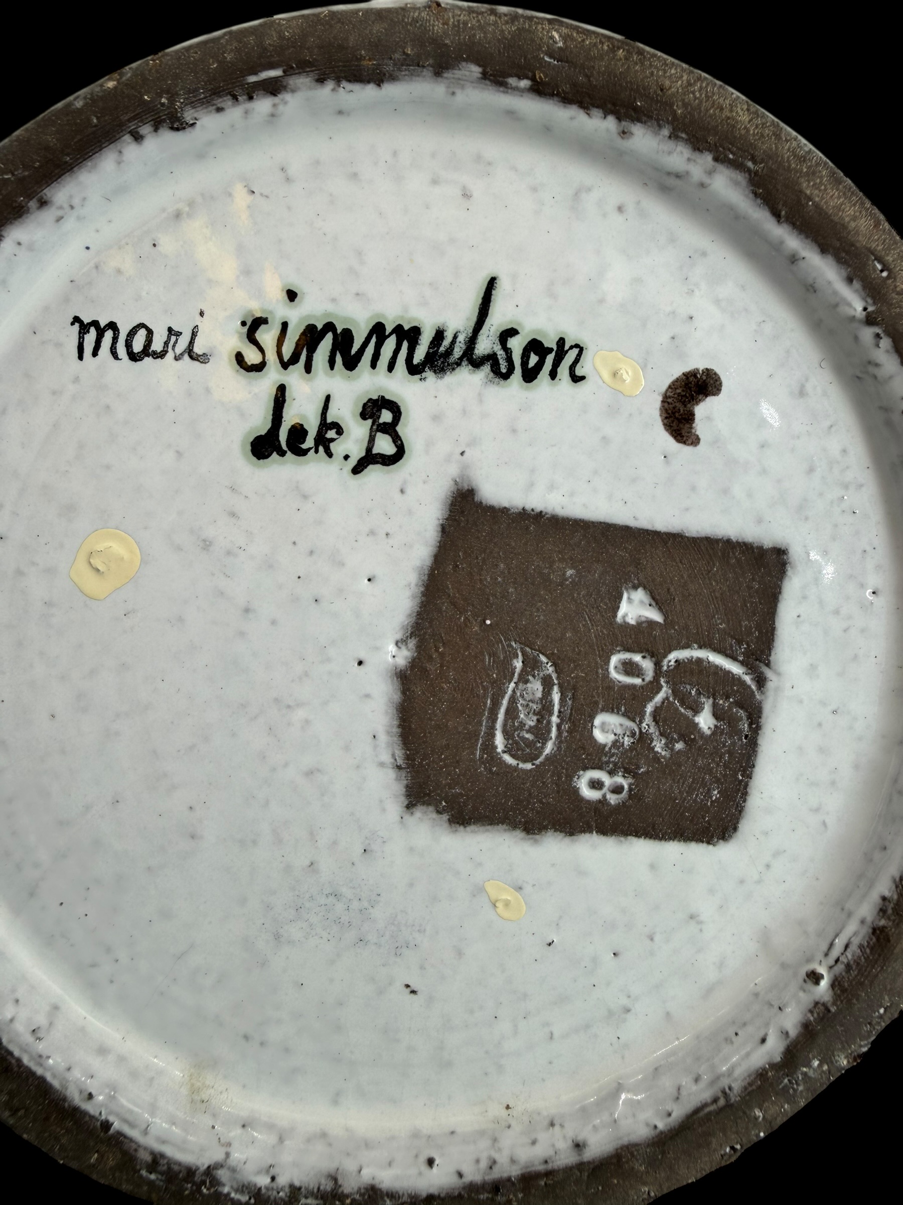 Upsala Ekeby UE Mari Simmulson , bowl dish - 3