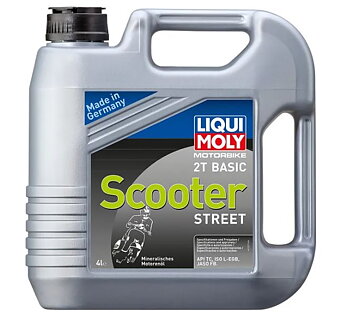 LIQUI MOLY 2-Taktsolja 4L – för Scooter & MC (API TC, JASO FB, ISO-L-EGB)