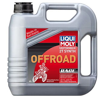 LIQUI MOLY 2-Taktsolja 4L – Helsyntetisk för Enduro, Cross & ATV (API TC, JASO FD, ISO-L-EGD)