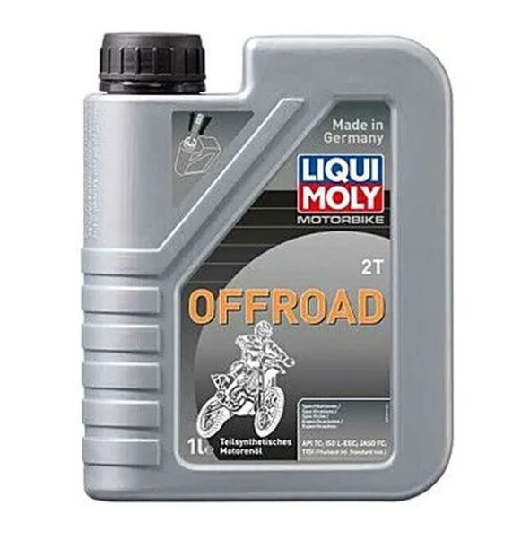 LIQUI MOLY 2-Taktsolja 1L – Semisyntetisk för Enduro, Cross & ATV (API TC, JASO FC, ISO-L-EGC)