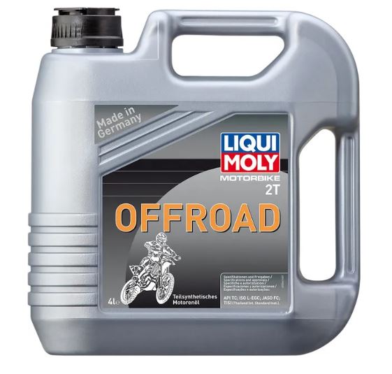 LIQUI MOLY 2-Taktsolja 4L – Semisyntetisk för Enduro, Cross & ATV (API TC, JASO FC, ISO-L-EGC)