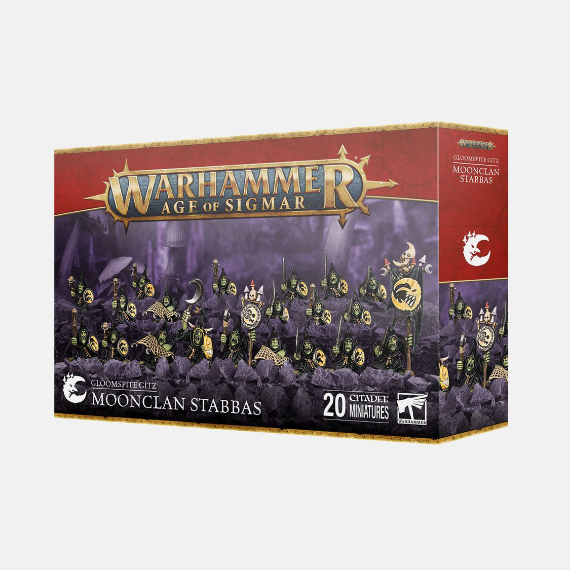 Warhammer Age Of Sigmar - Gloomspite Gitz Moonclan Stabbas