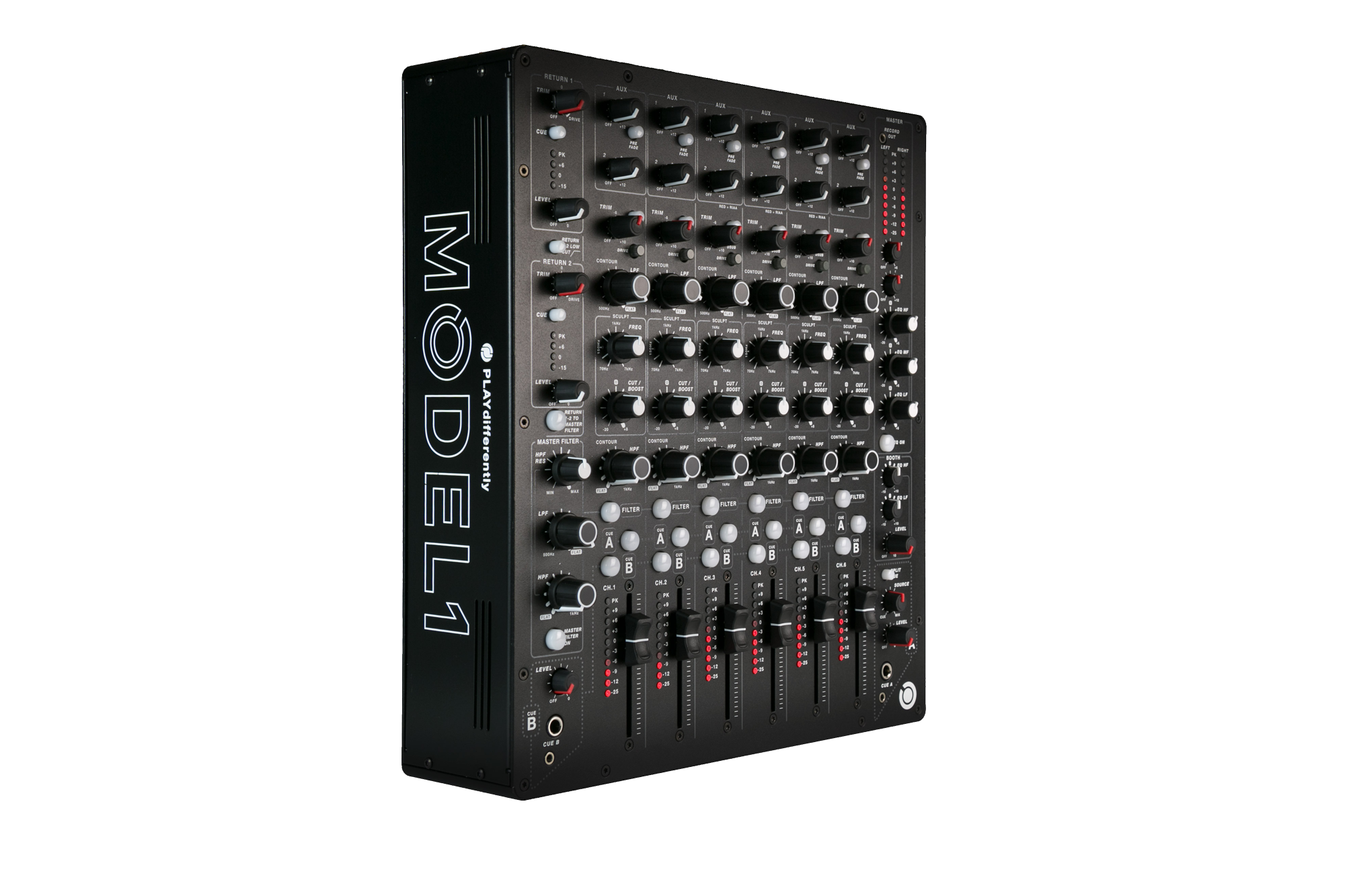 PlayDifferently Model 1 6ch Analog DJ Mixer