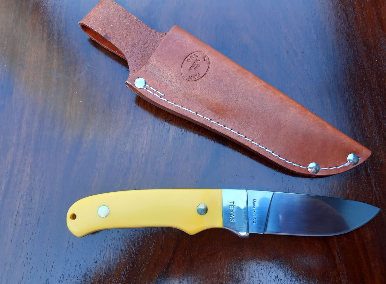 RABATT - Härlig Drop Point Hunter - Made in Texas - 3