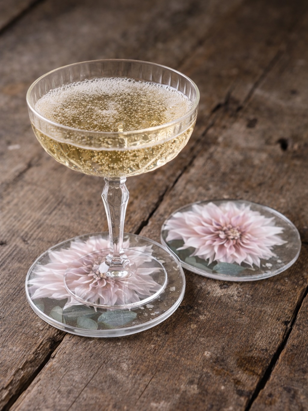 Coaster Dahlia - 10x10 cm - 4 pcs