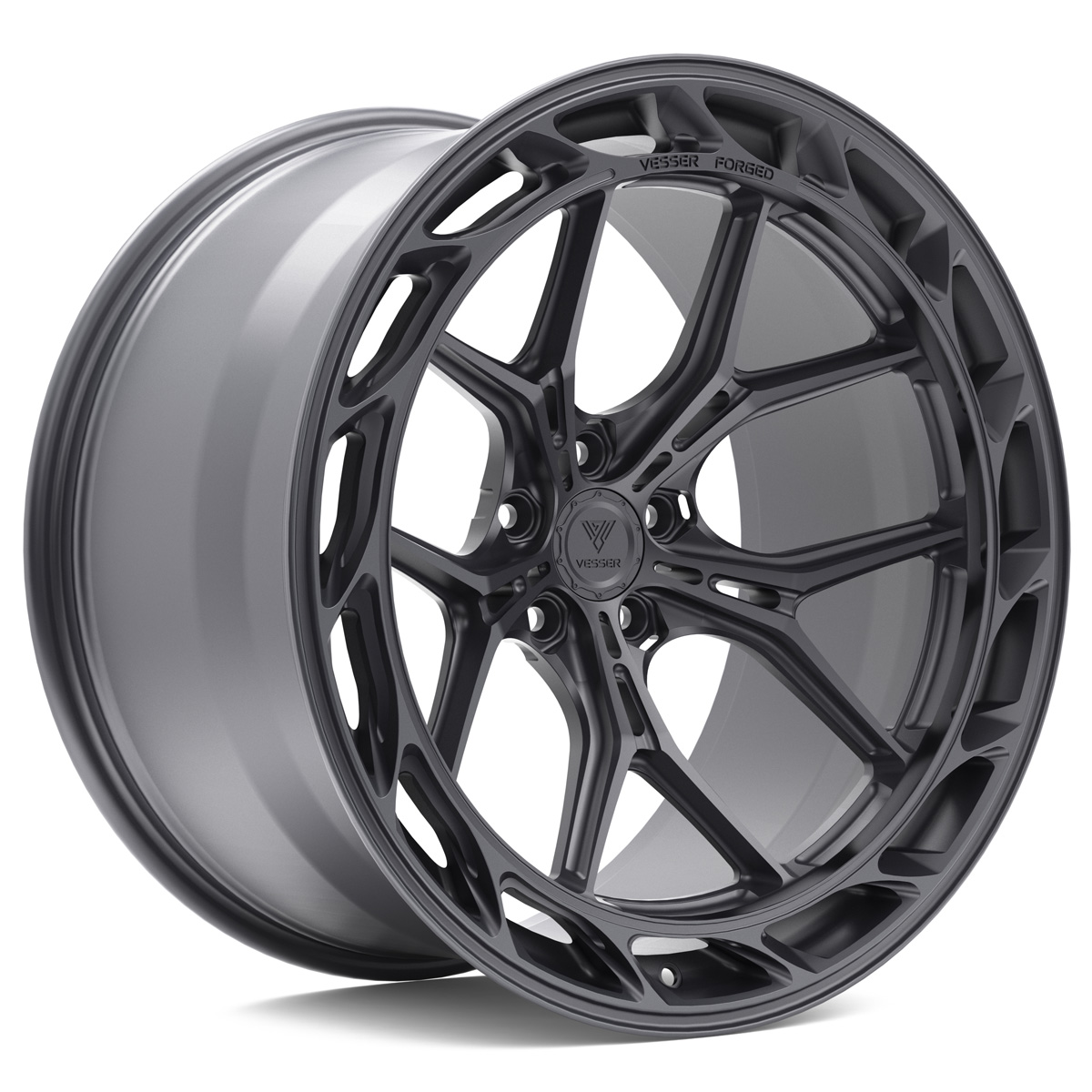 20" VESSER WHEELS VSR8 CUSTOM FINISH