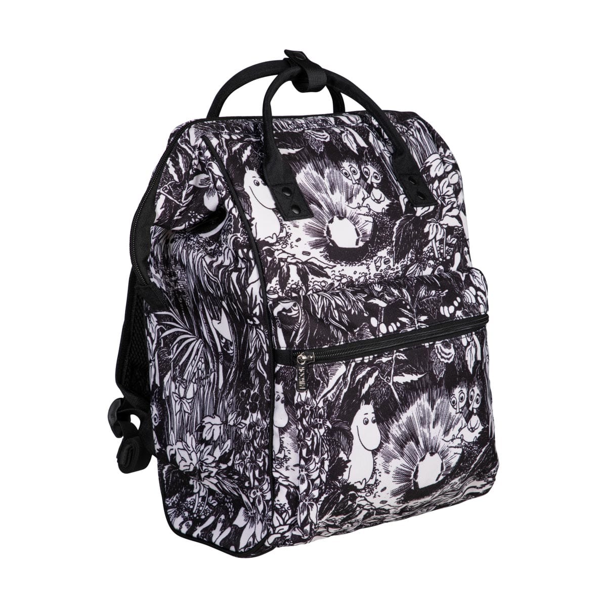 Moomin Backpack for Adults – Black & White Laptop Backpack 15L