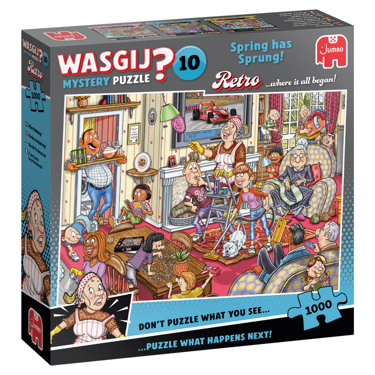 Wasgij Mystery  Retro#10 Spring has Sprung! 1000 bitar Jumbo - 2