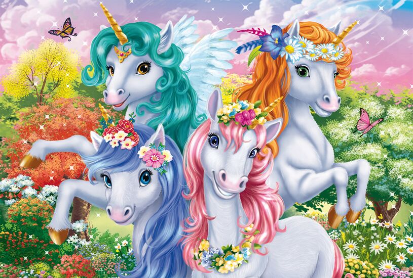 Unicorn Snapshot, 100 Bitar Schmidt