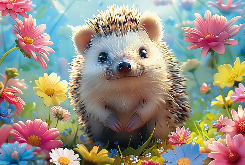 Little Hedgehog, 150 Bitar Schmidt