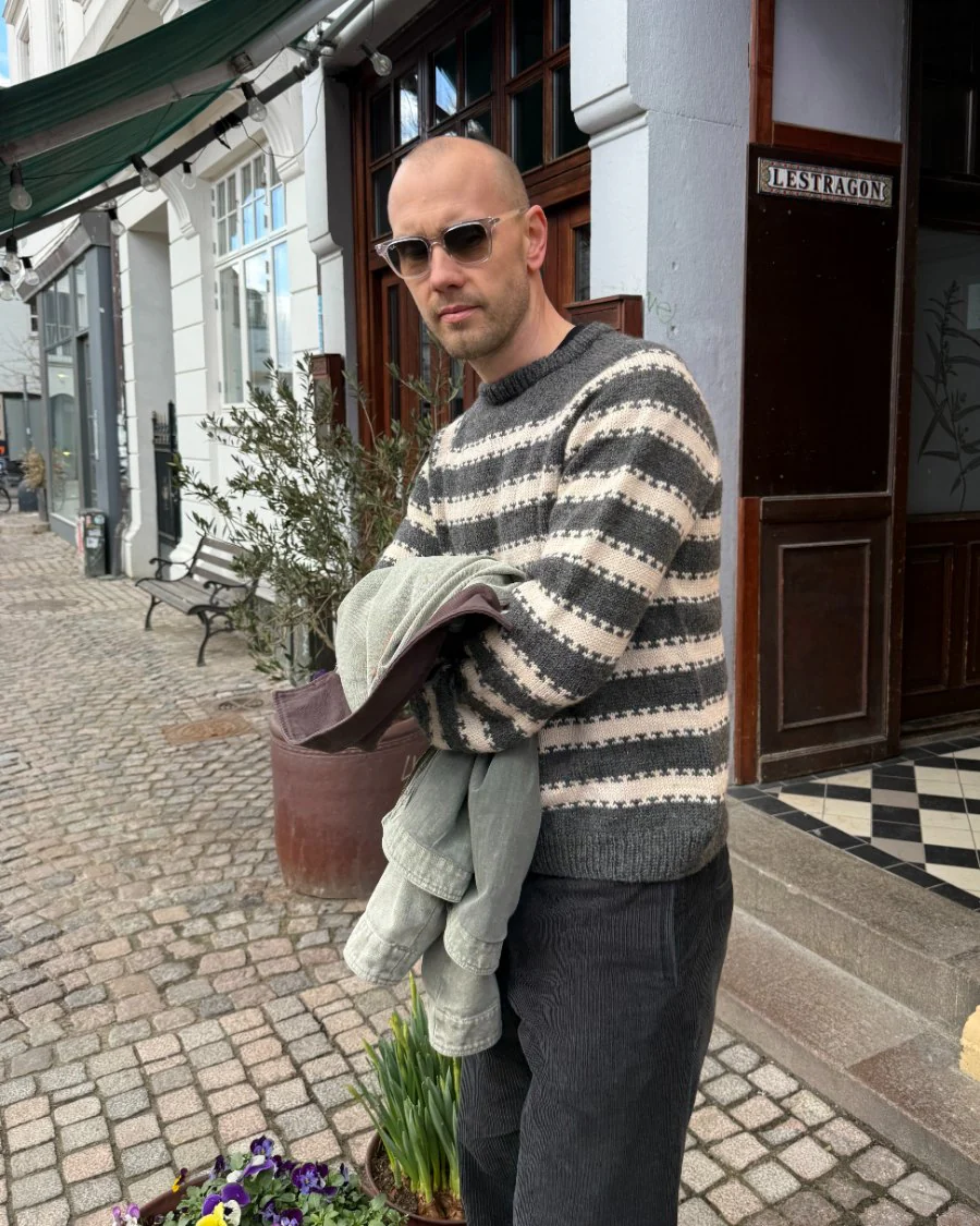 PetiteKnit Key Sweater Man (20 m mönster st 4)