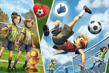 The Fotball Bande: Leos Fall Retractor, 200 Bitar Schmidt