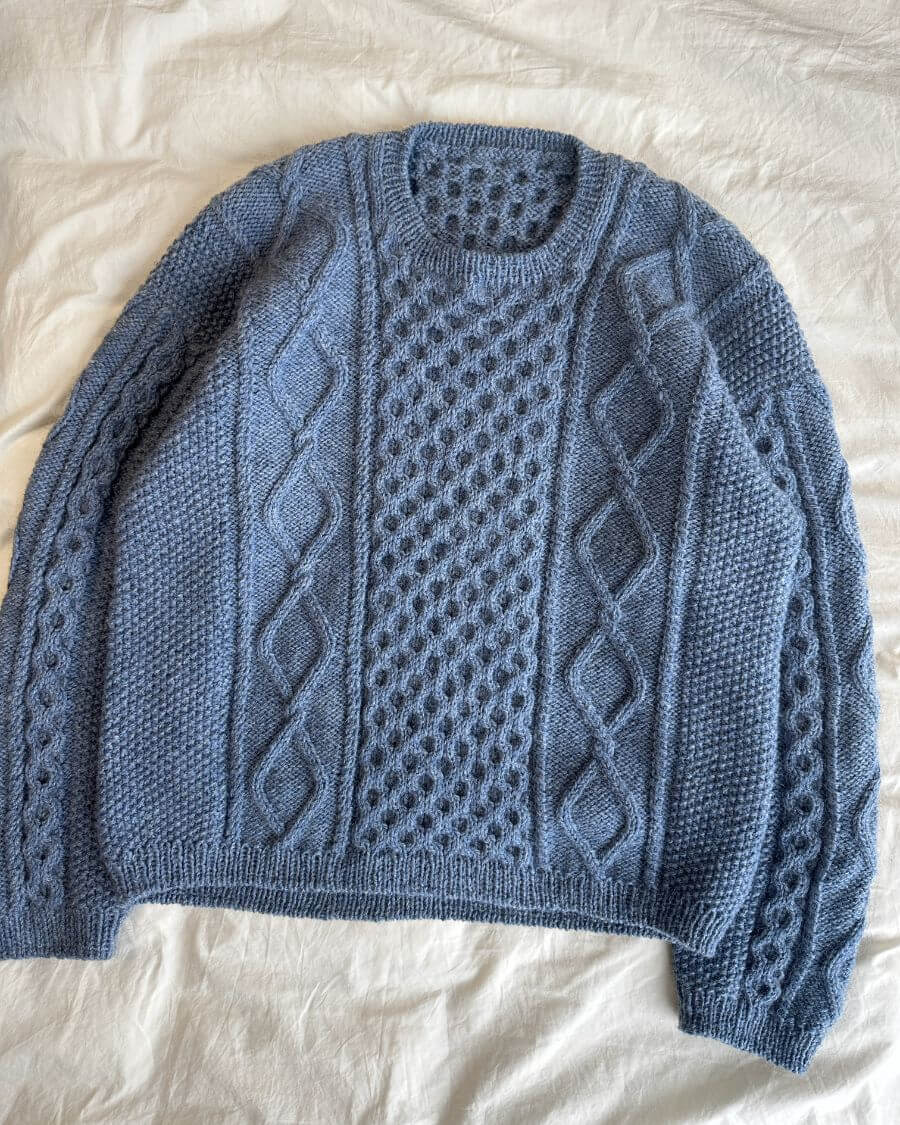 PetiteKnit Dagmar Sweater Man (18 m struktur st 4,5) - 3